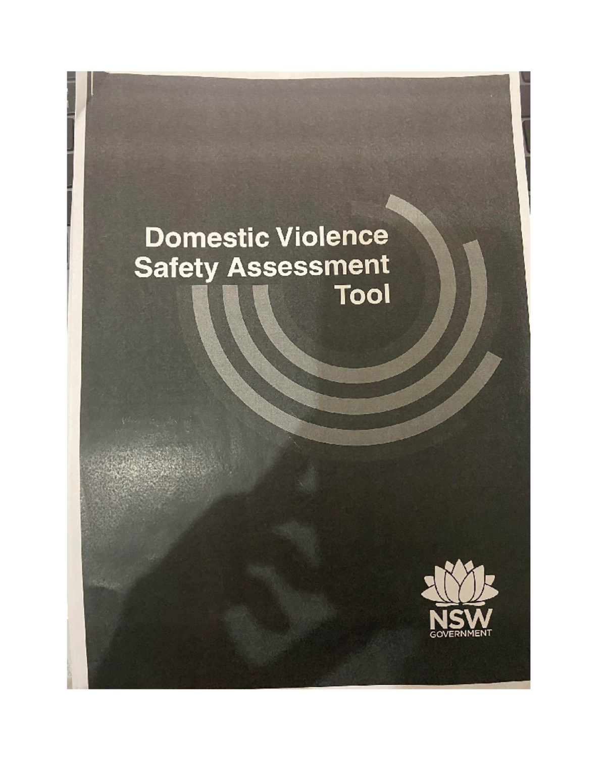 Dvsat - Domestic Violence Safety Assessment Tool NSW GOVERNMENT ...