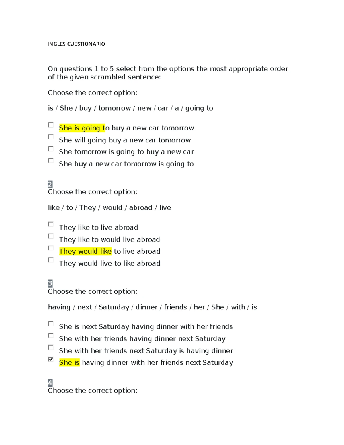EF SET Test Results and Answers. Reading and Listening Skills. 1 - EF ...