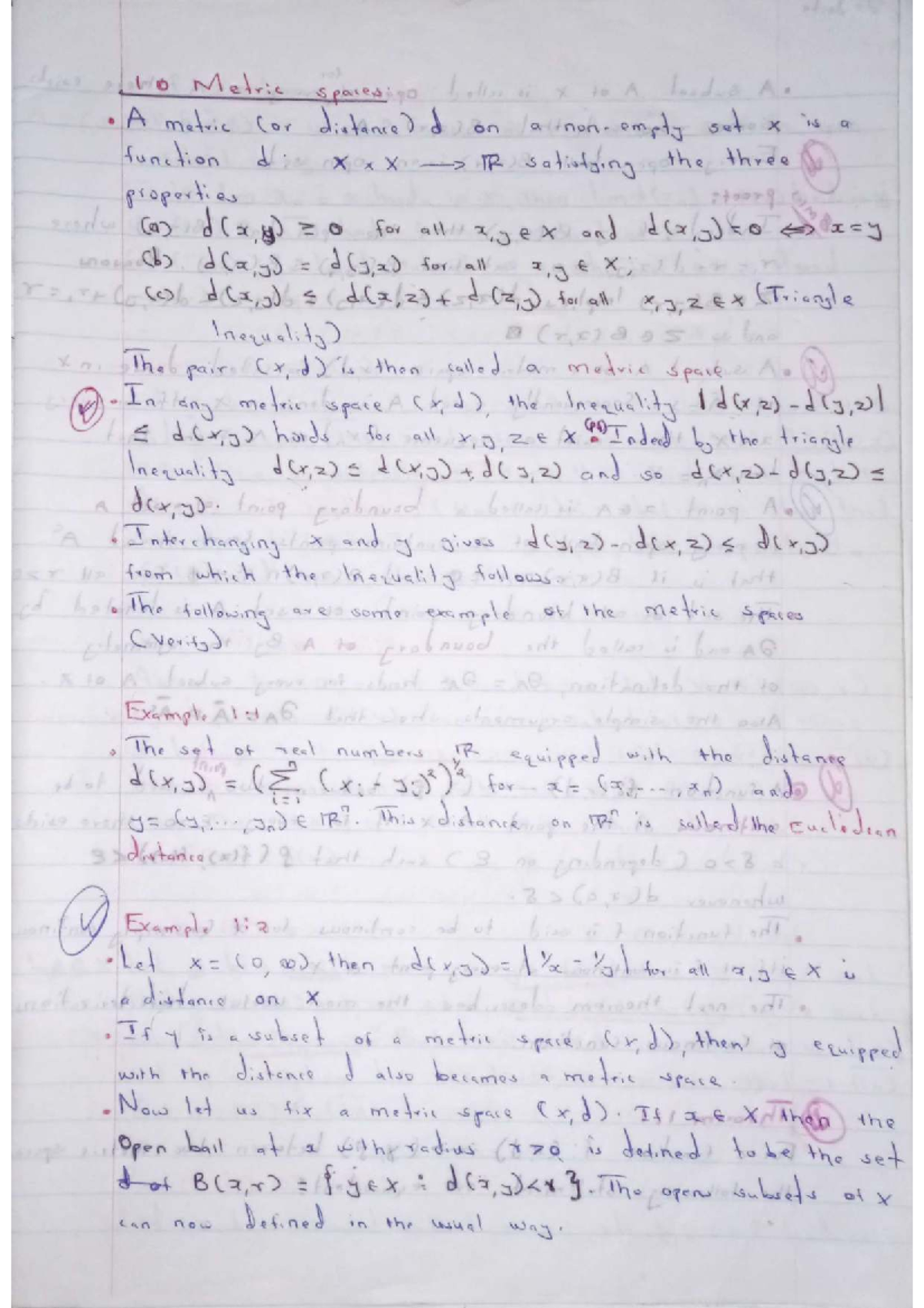 Functional Analysis: Chapter 1 & 2 Overview - Studocu