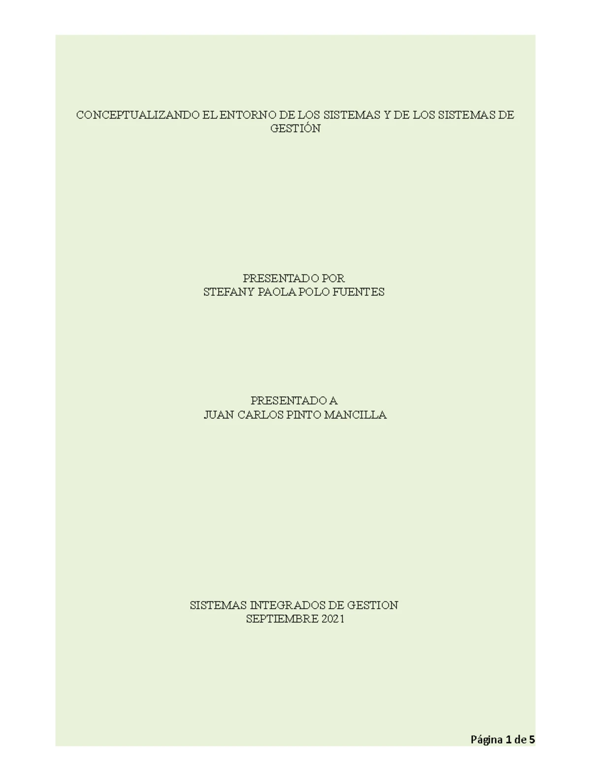 Sistemas Integrados de Gestión - Actividad Evaluativa EJE 4 (2024 ...