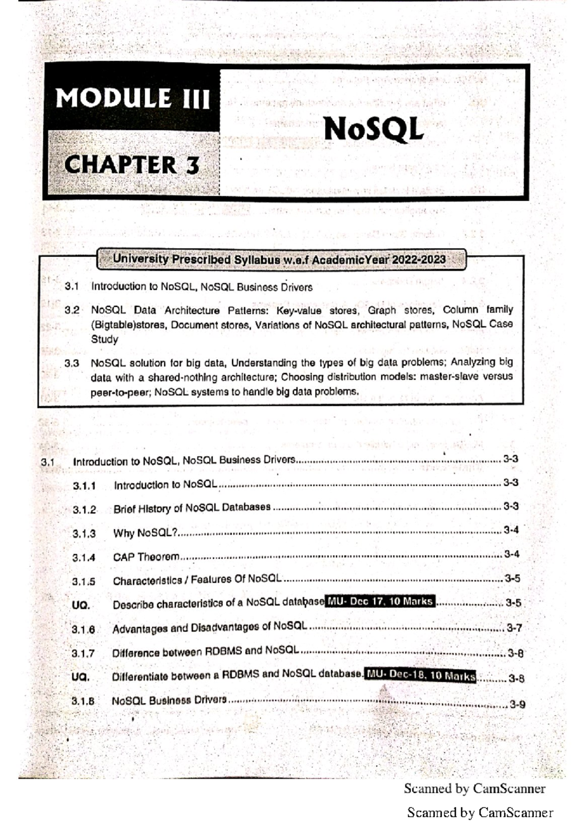 BDA Module 3 - BDA NOTES - Computer Engineering - Studocu