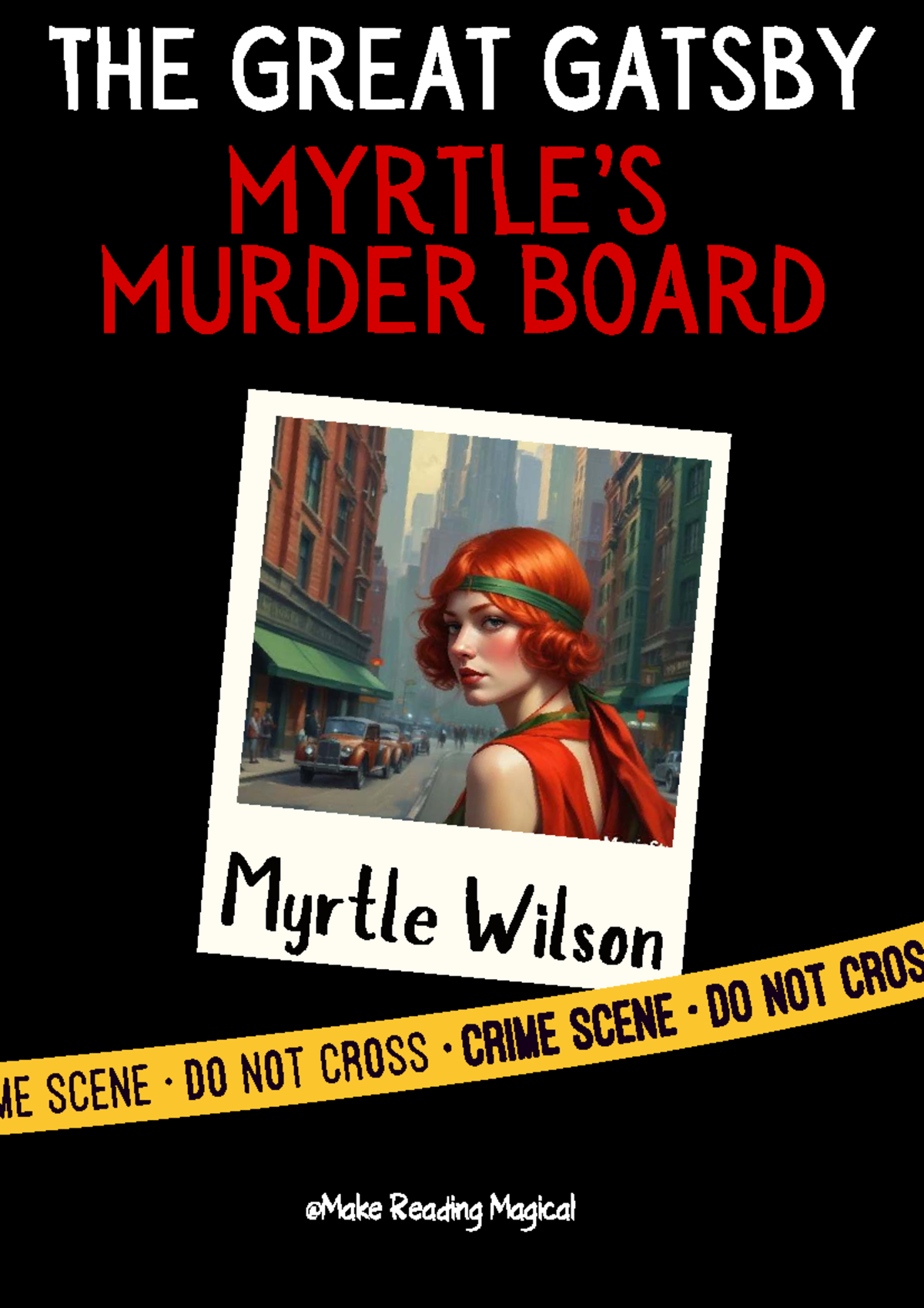 What Does Myrtle Say About Daisy? • Gatsby Flapper Girl, image size:1200x1698