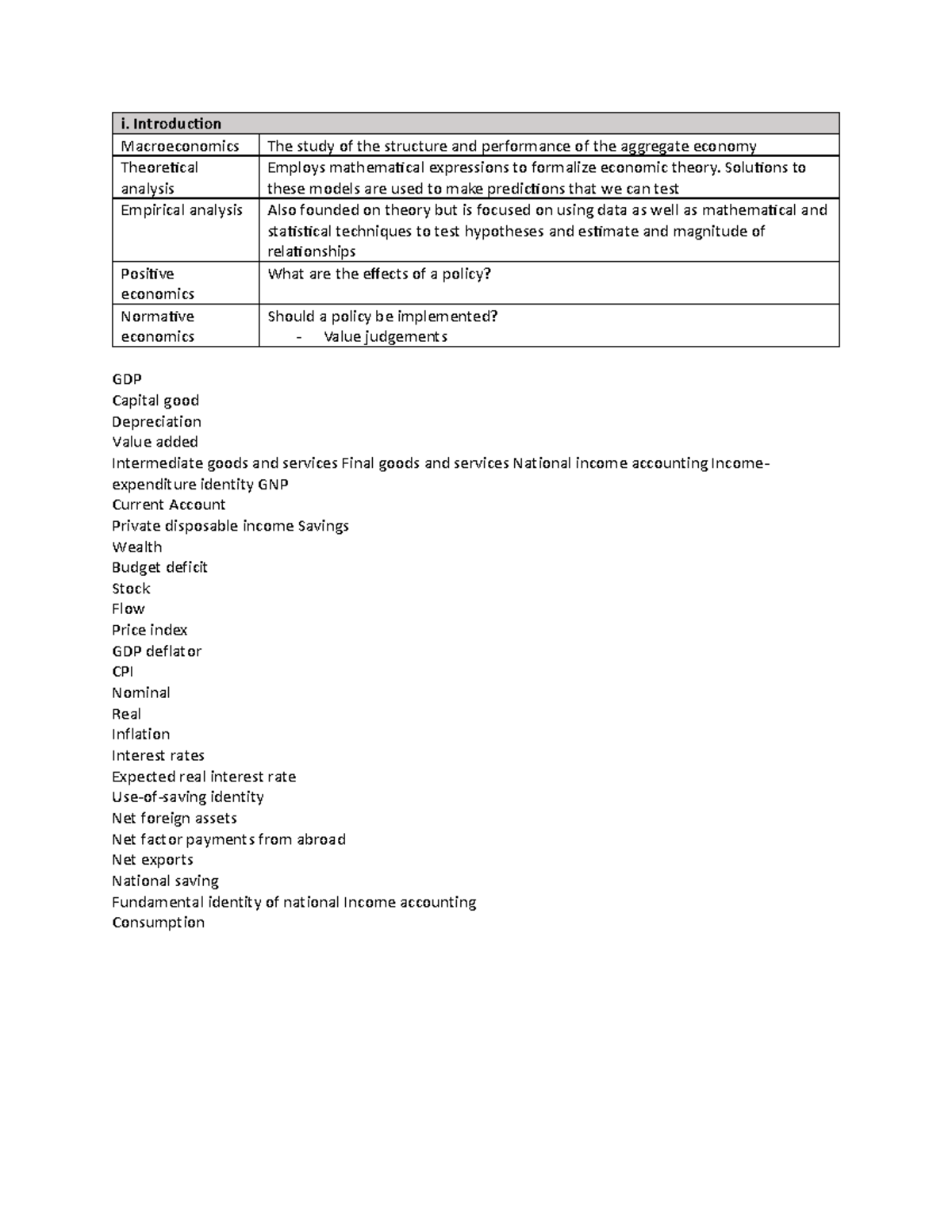 Econ102 Midterm Study: Key Concepts in Macroeconomics - Studocu