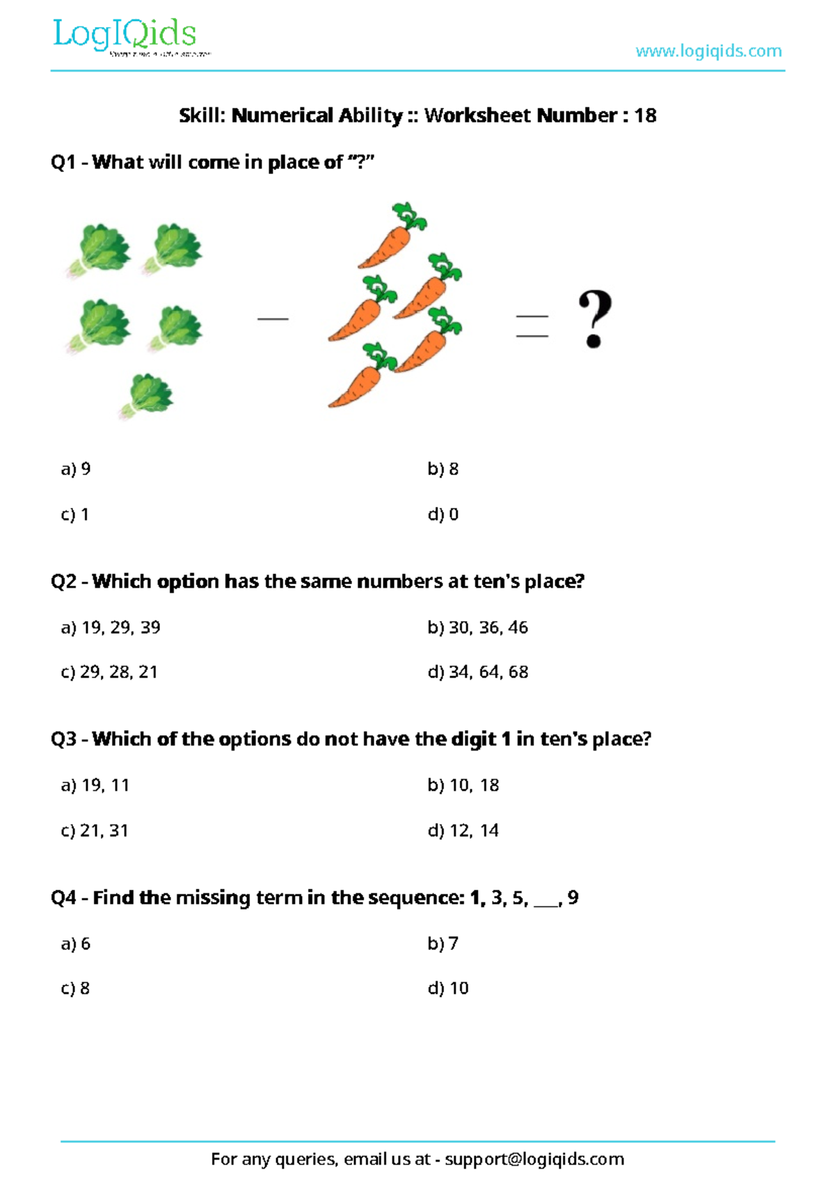 Numerical Ability Worksheet 5667: Practice Questions and Answers - Studocu