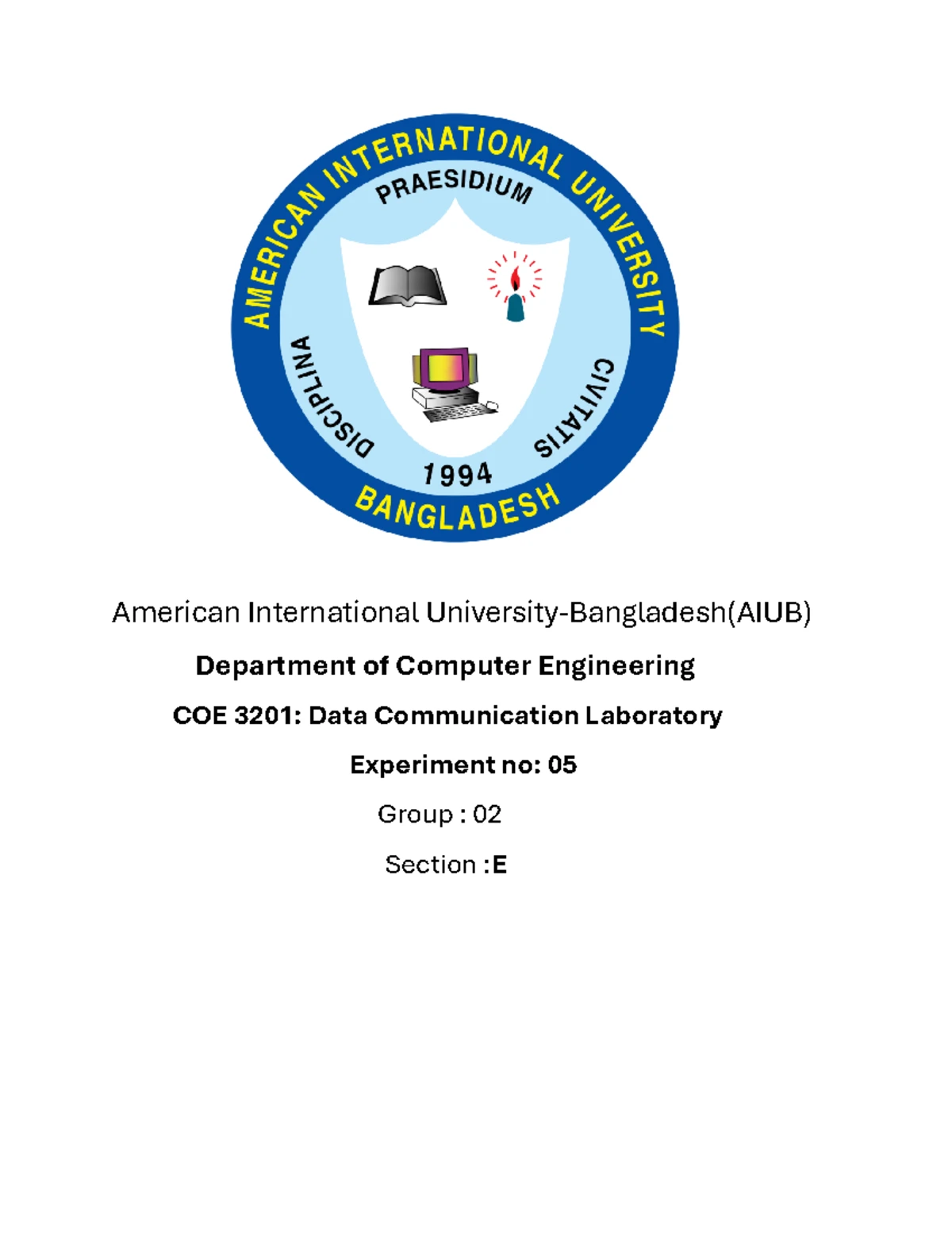 LAB EXP 08: Motor Control System Implementation Using Arduino - Studocu
