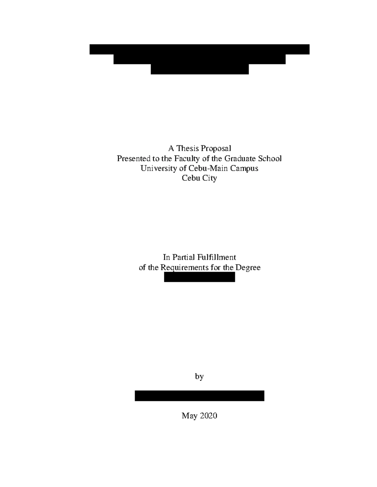 Research Agenda for Business & Accountancy (Course Code: CBA) - Studocu
