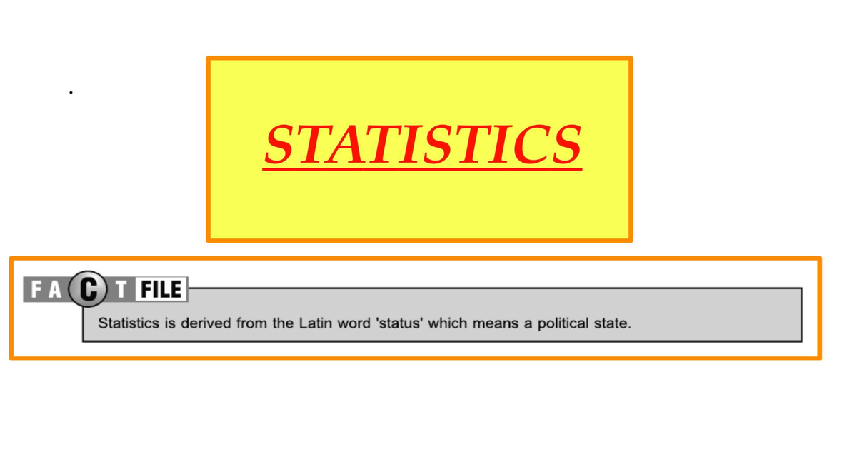 STATISTICS 101: Central Tendency & Dispersion Measures Notes - Studocu