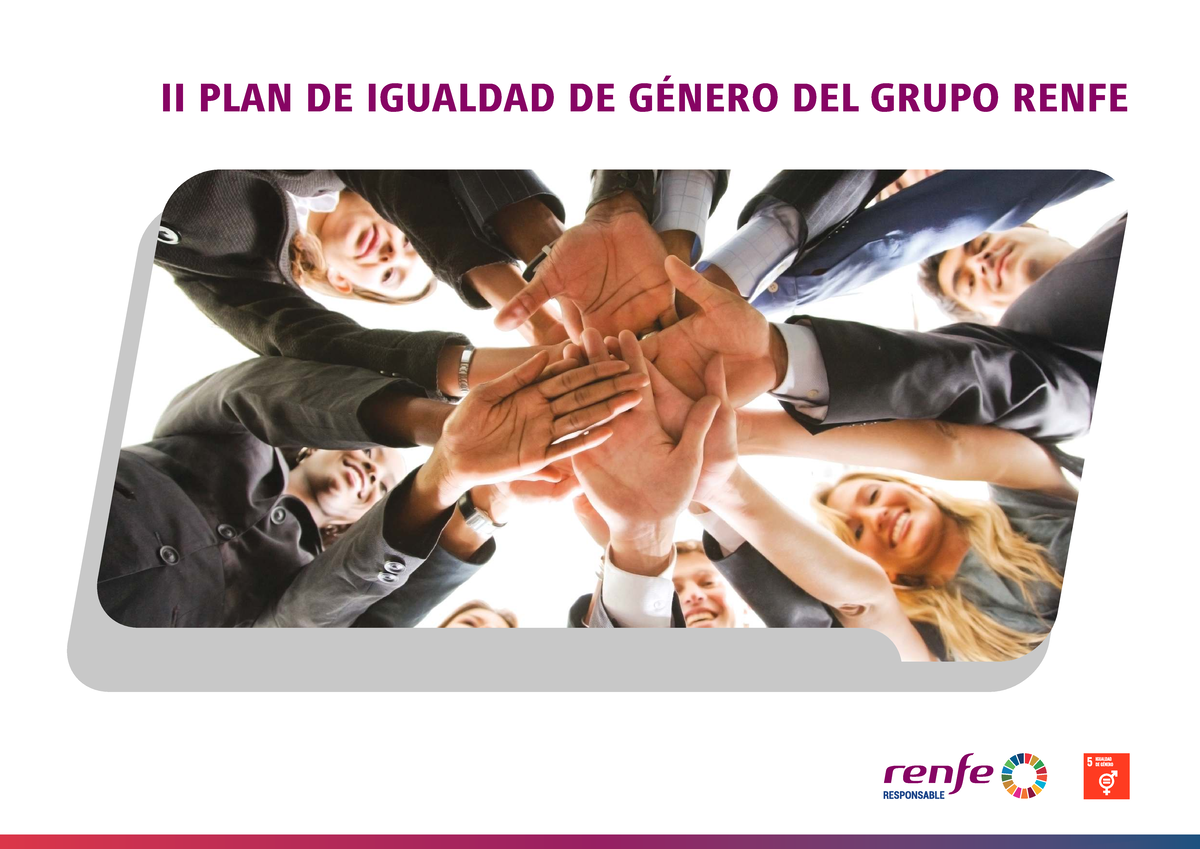 II Plan de Igualdad de Género del Grupo Renfe: Estrategias y Acciones ...