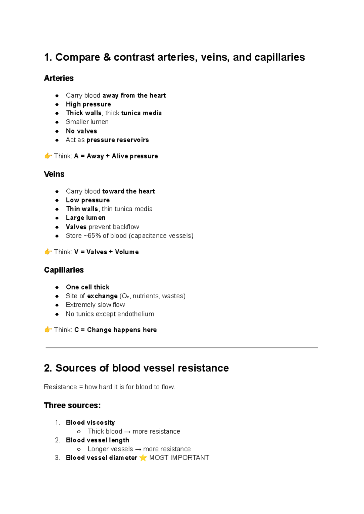 Chapter 19 Objectives - Blood Vessels: Arteries, Veins, and Capillaries ...