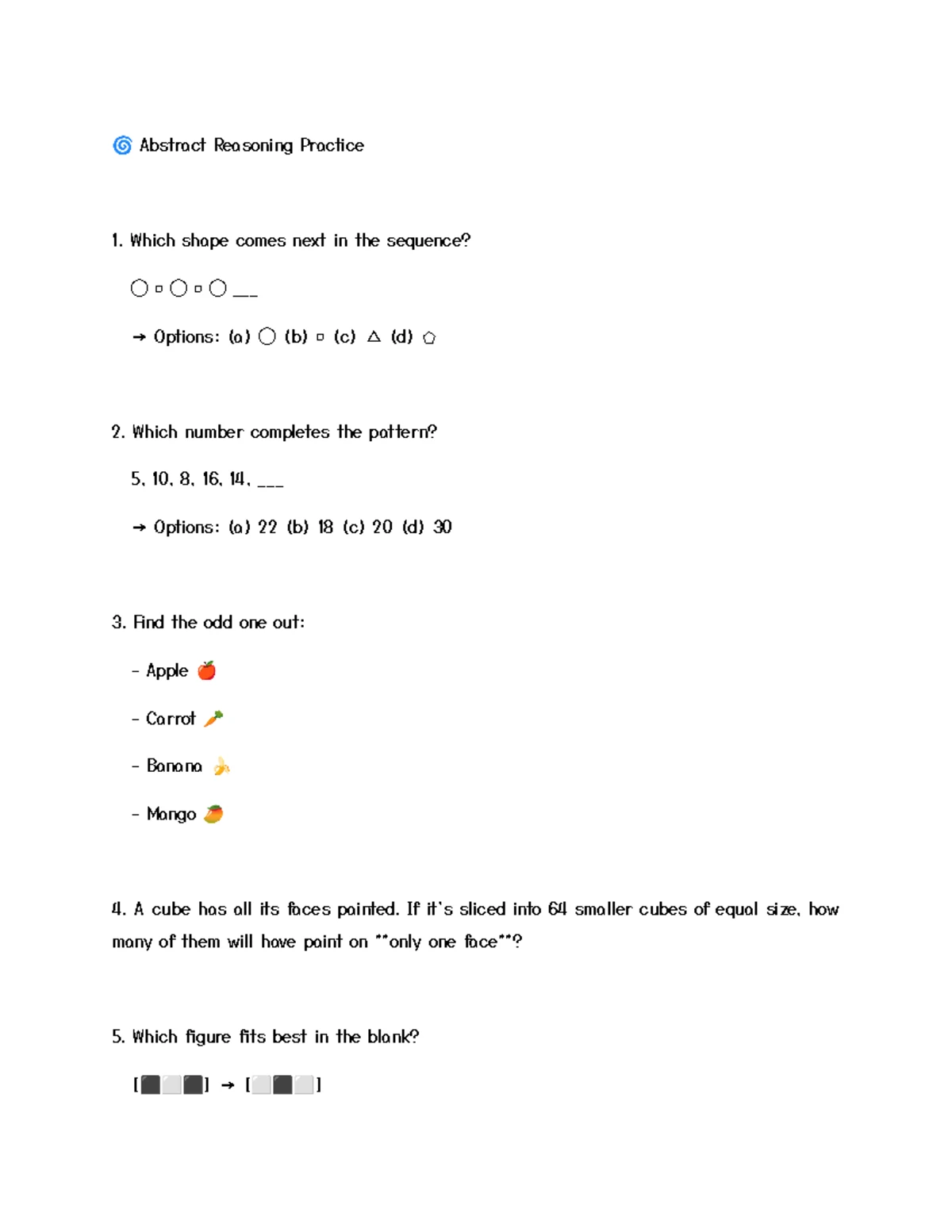 Numerical Reasoning Practice Test Answers (De Roza Ed. 2016) - Studocu