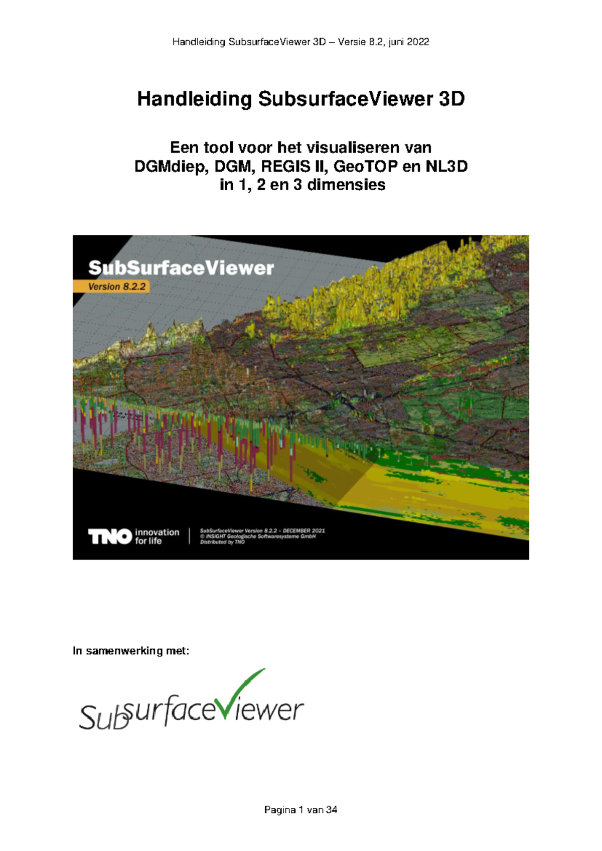 Handleiding voor SubsurfaceViewer 3D: Visualisatie van Geologische ...