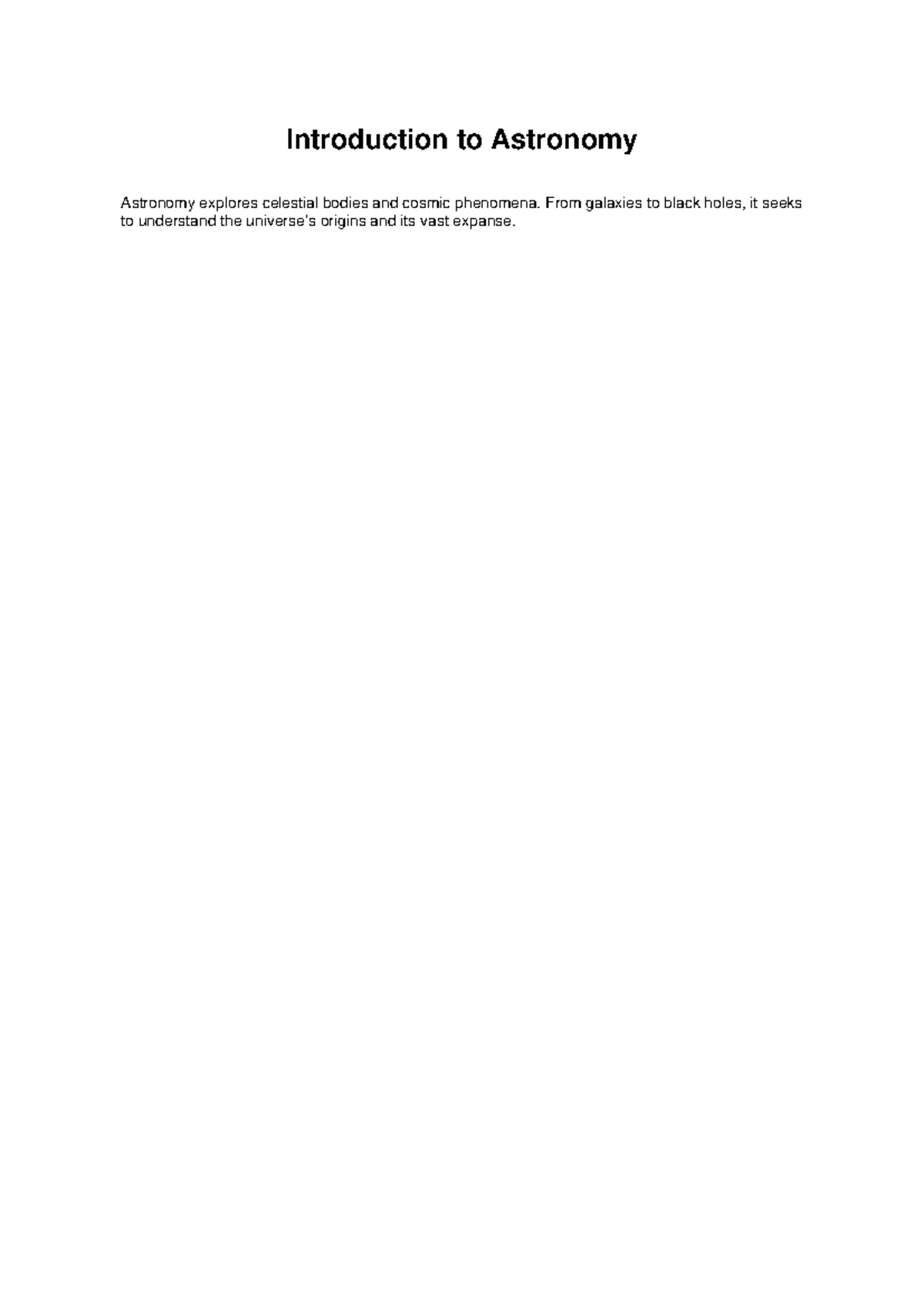 Document 6 - xfbdg - asd324 - Introduction to Astronomy Astronomy ...