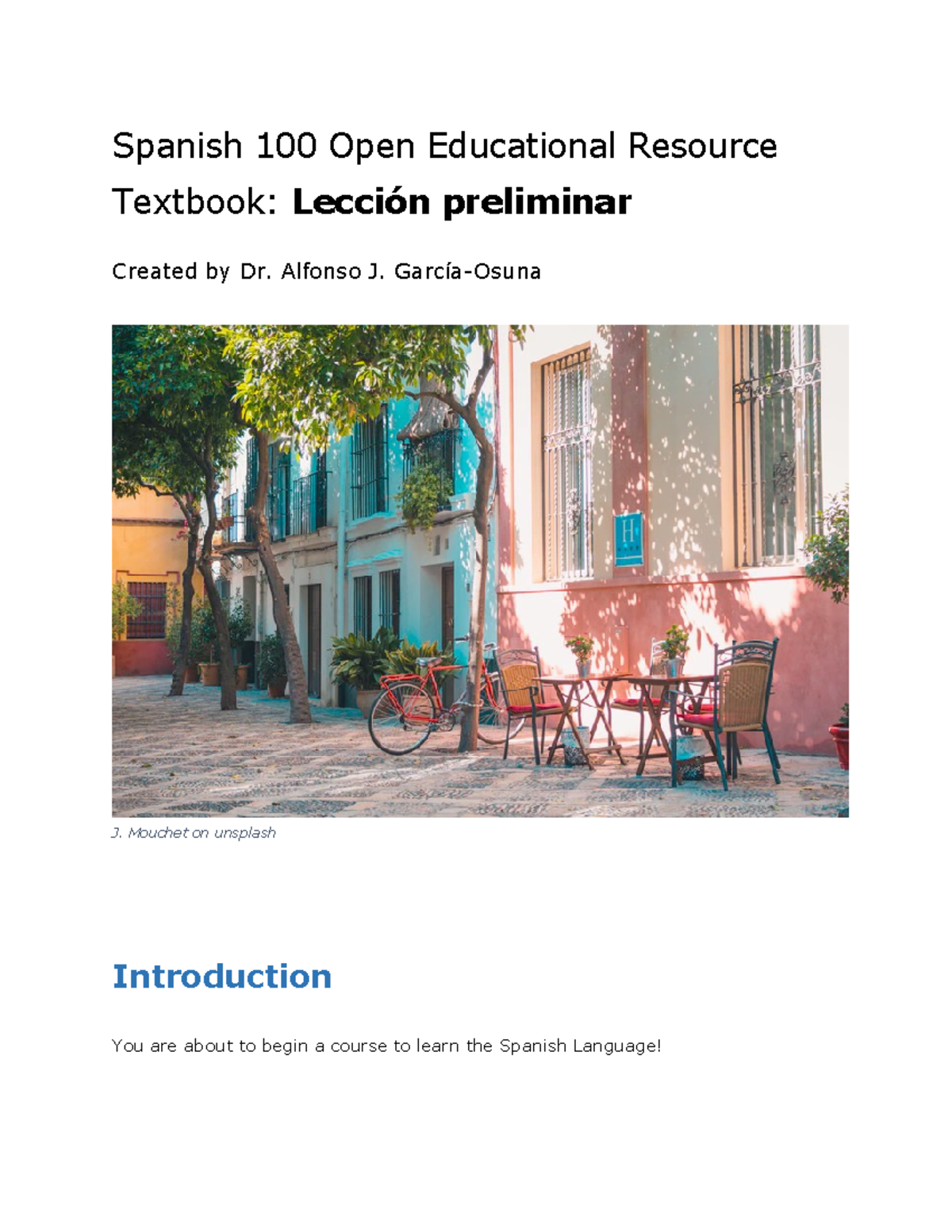 Spanish 100 - Lecture Notes for All Lessons and Exercises - Studocu