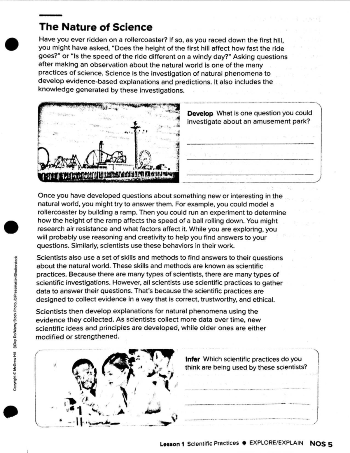 Scientific Practices and Inquiry: Understanding Earth Science Concepts ...