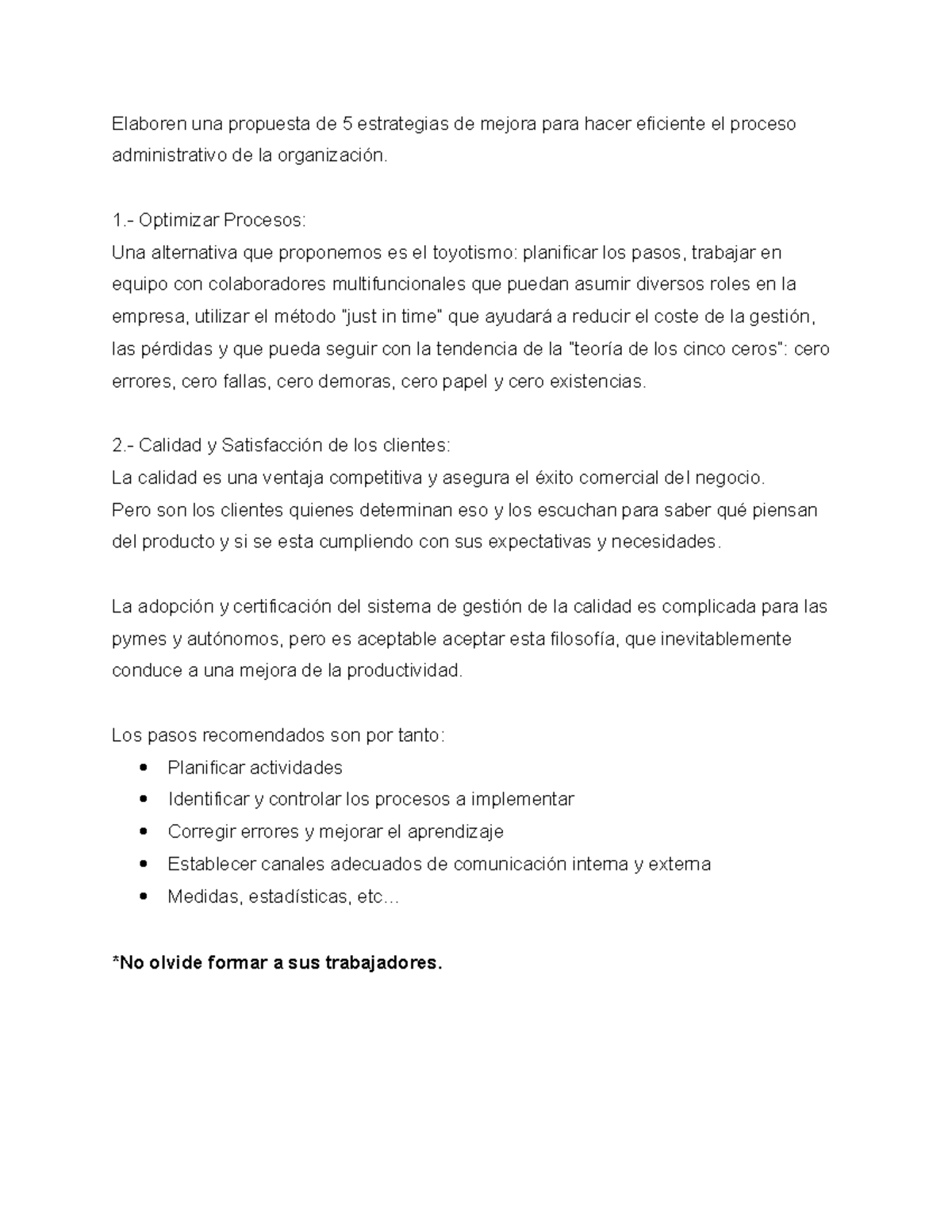 Universidad del Valle de Mexico San Rafael - Elaboren una propuesta de ...
