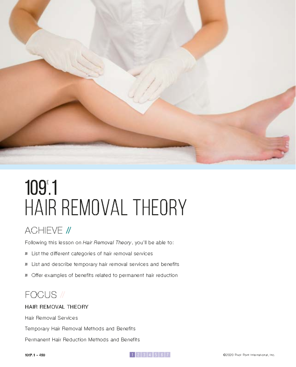 Hair Removal Theory Smart Notes for Aesthetics 109 Course - Studocu