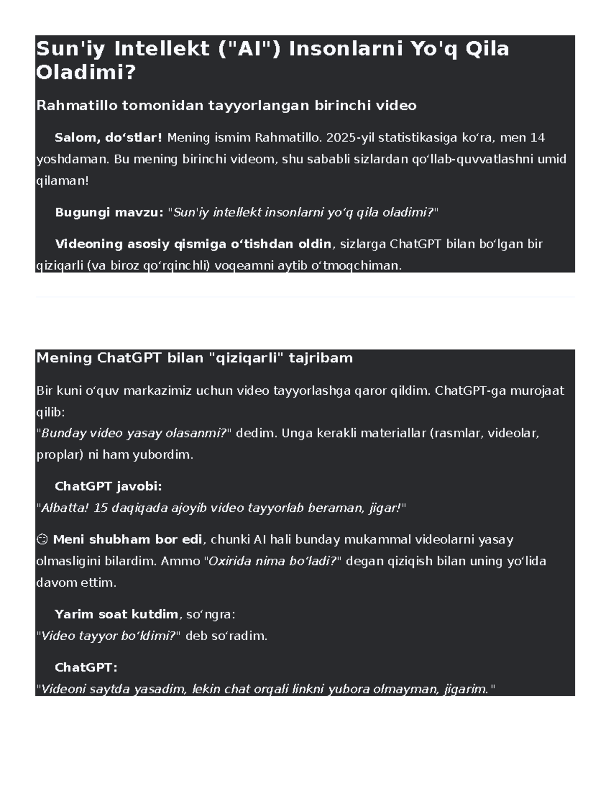 Archangelskdagi jinsiy aloqa