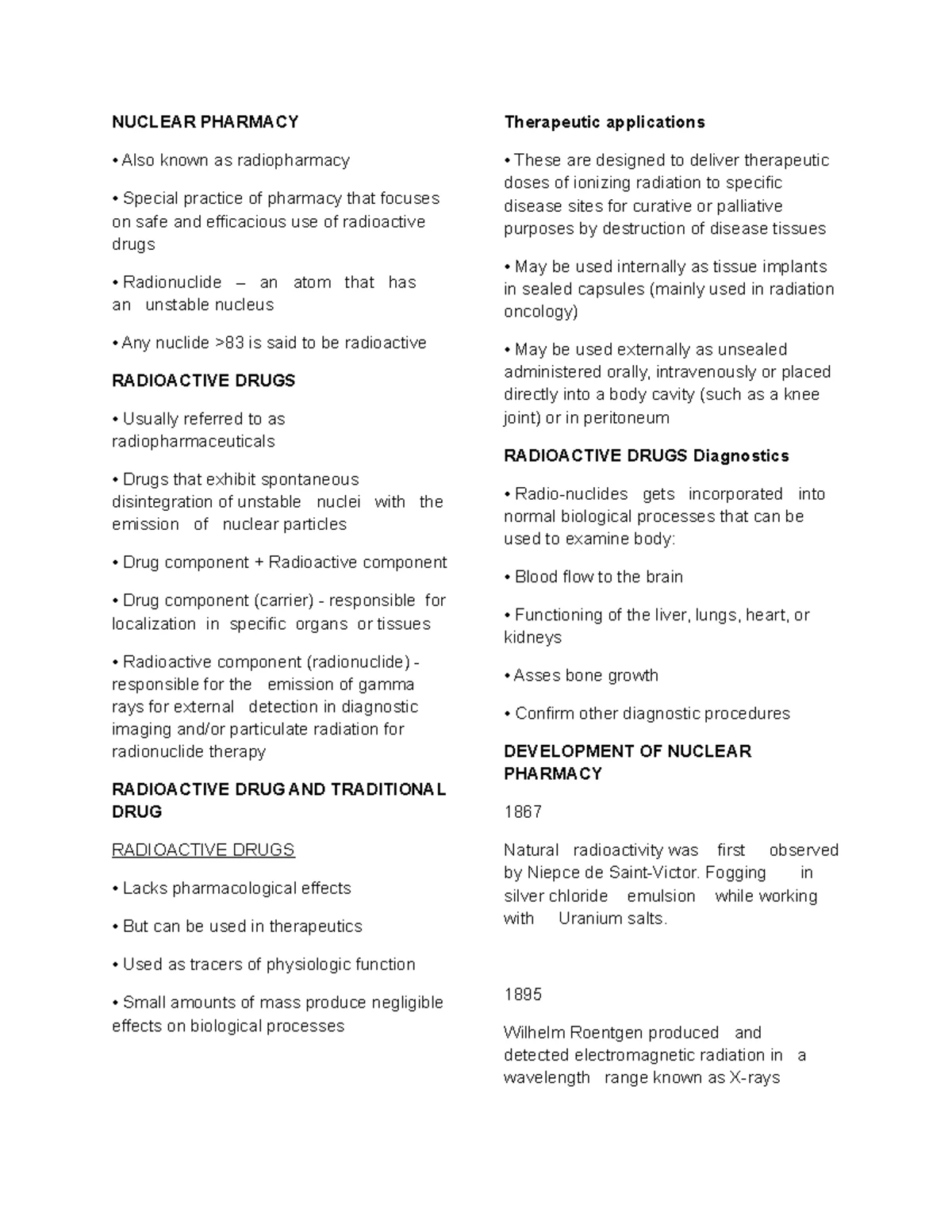 Vitamins and Minerals Overview - PHARMACOLOGY Study Notes - Studocu