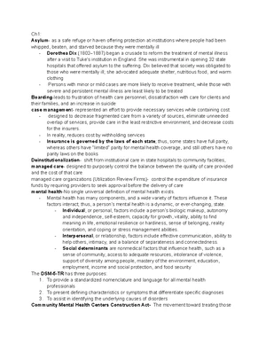 Therapeutic Communication - Study Notes & Assignments - Studocu