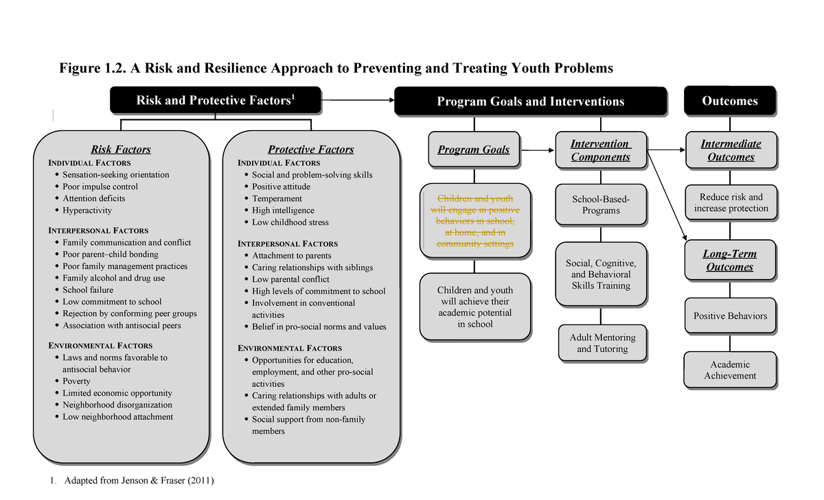 Risk and Resilience Strategies for Youth: Factors & Interventions - Studocu