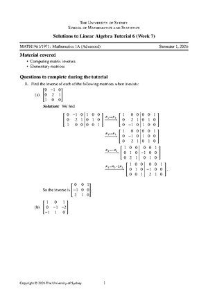 Math Linear Algebra - 12 - New South Wales Higher School Certificate ...