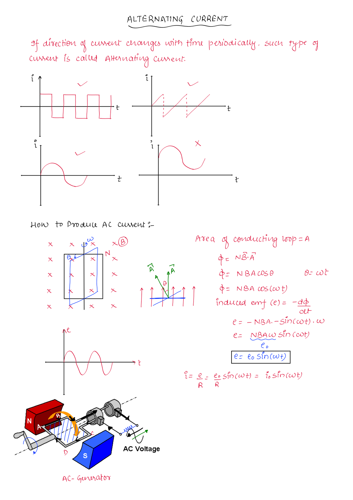 Ch 7: Alternating Current Concepts and Calculations - Studocu