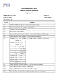 System Programming & Complier Construction - CSC602 - MU - Studocu