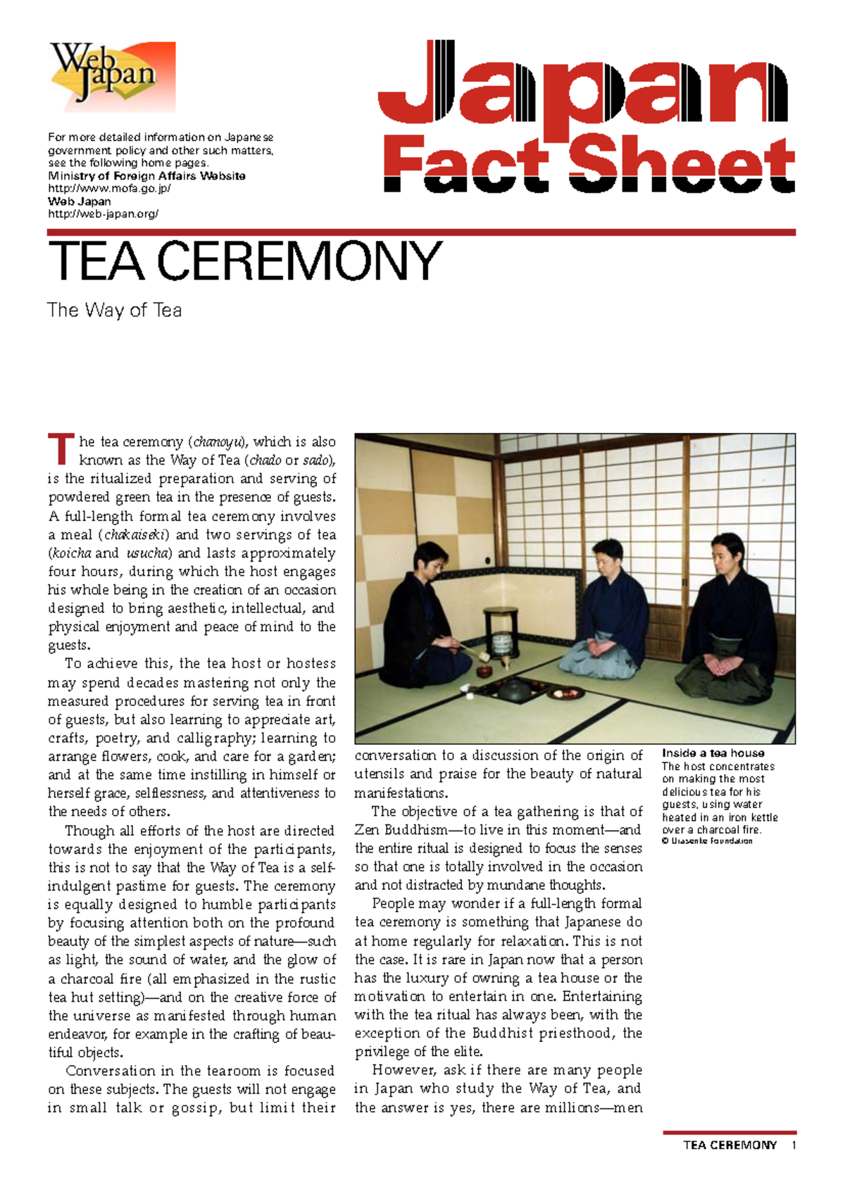 28Tea Ceremony: Understanding the Way of Tea Rituals and History - Studocu