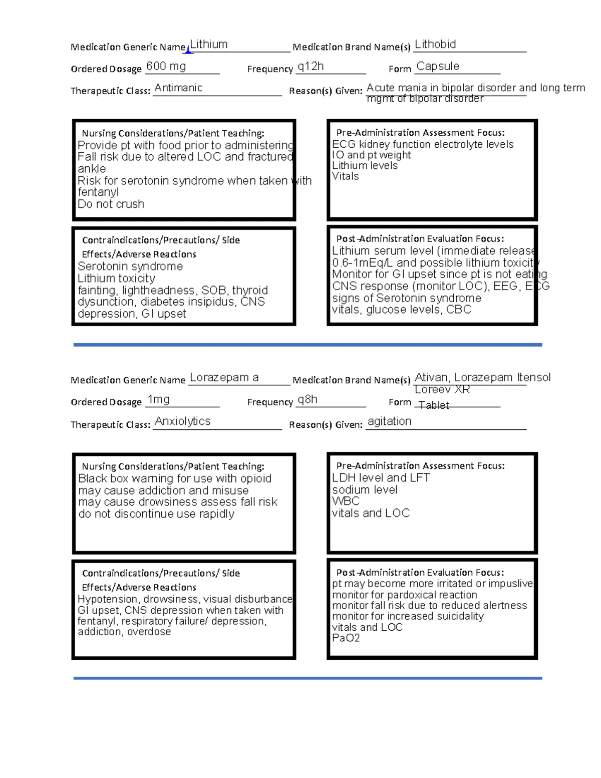 Heparin Sodium Drug Card - VSIM Medication Overview - Studocu