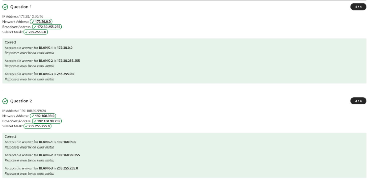 CSN205 Midterm Exam Study Guide Fall 2024: Network Addressing ...