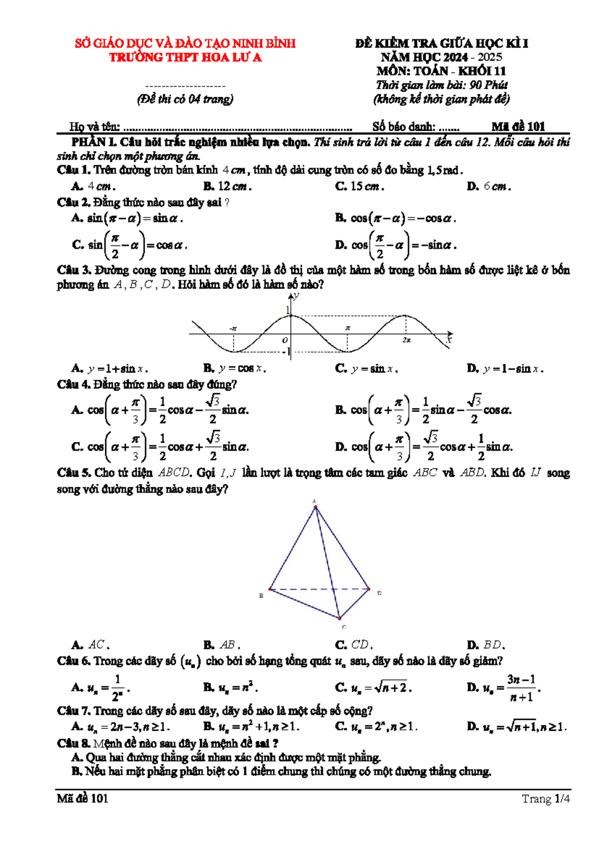 2025 - Midterm Math Exam Notes (Document 1) - Studocu
