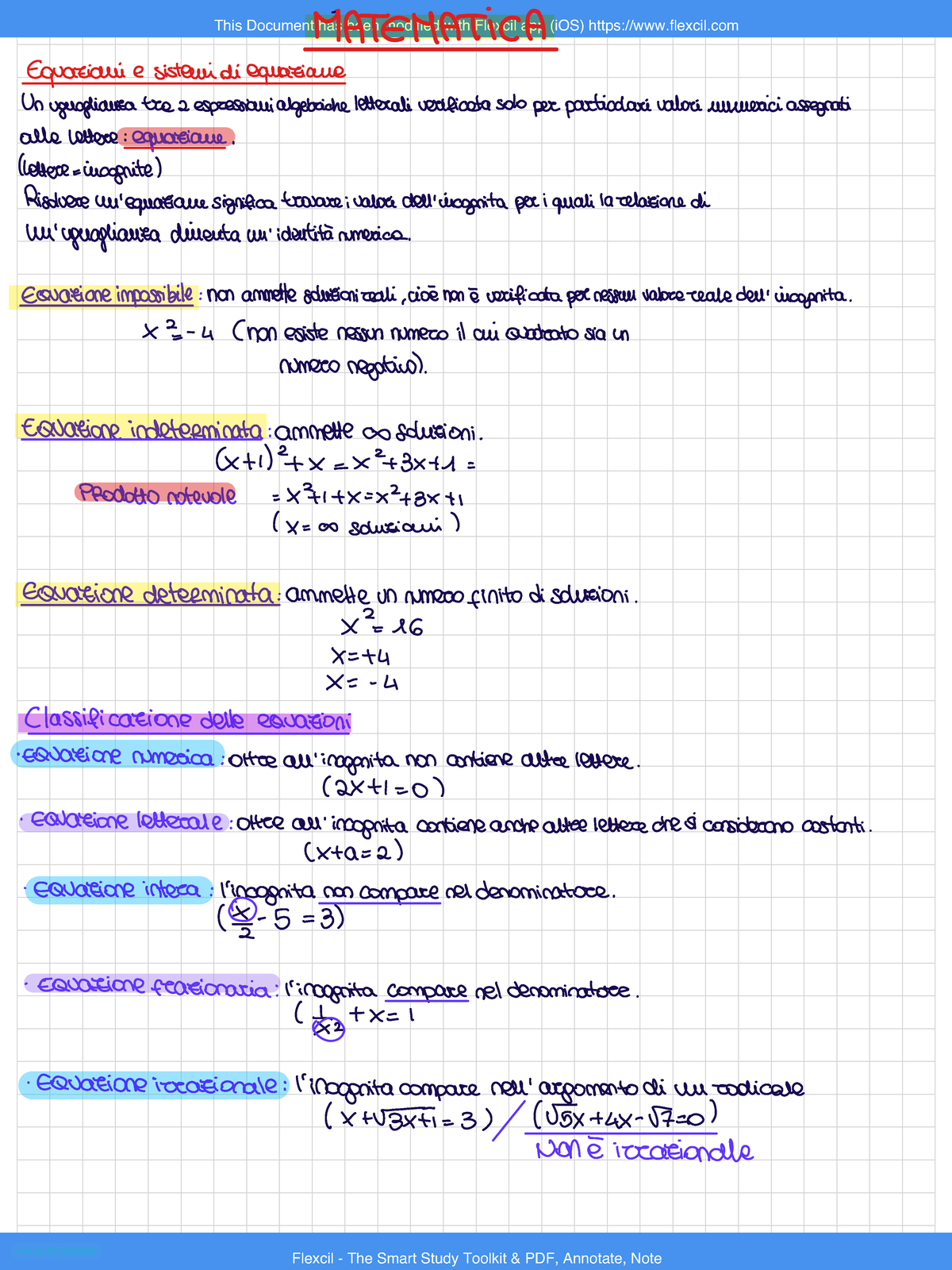 Matematica - Riassunto Alpha Test per Professioni Sanitarie - Studocu
