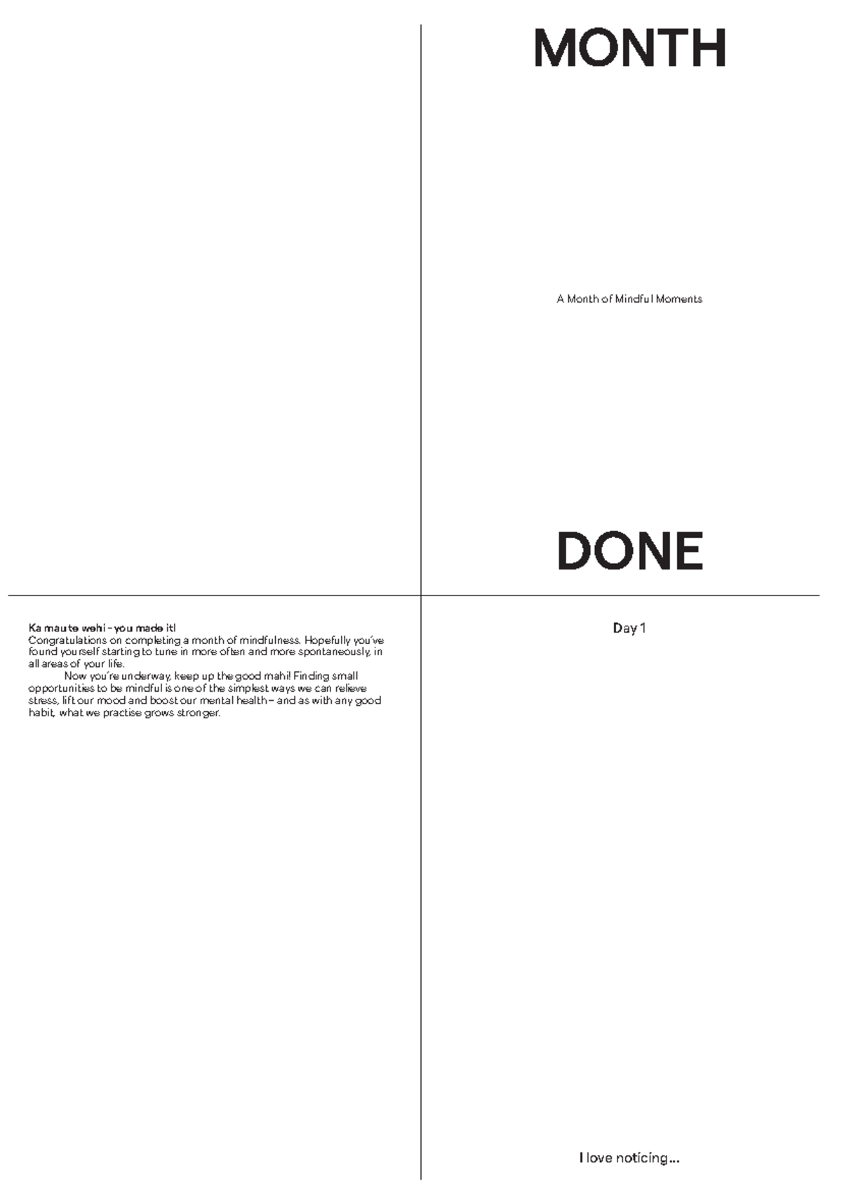 Month done journal pdf 67c08d - Ka mau te wehi - you made it ...