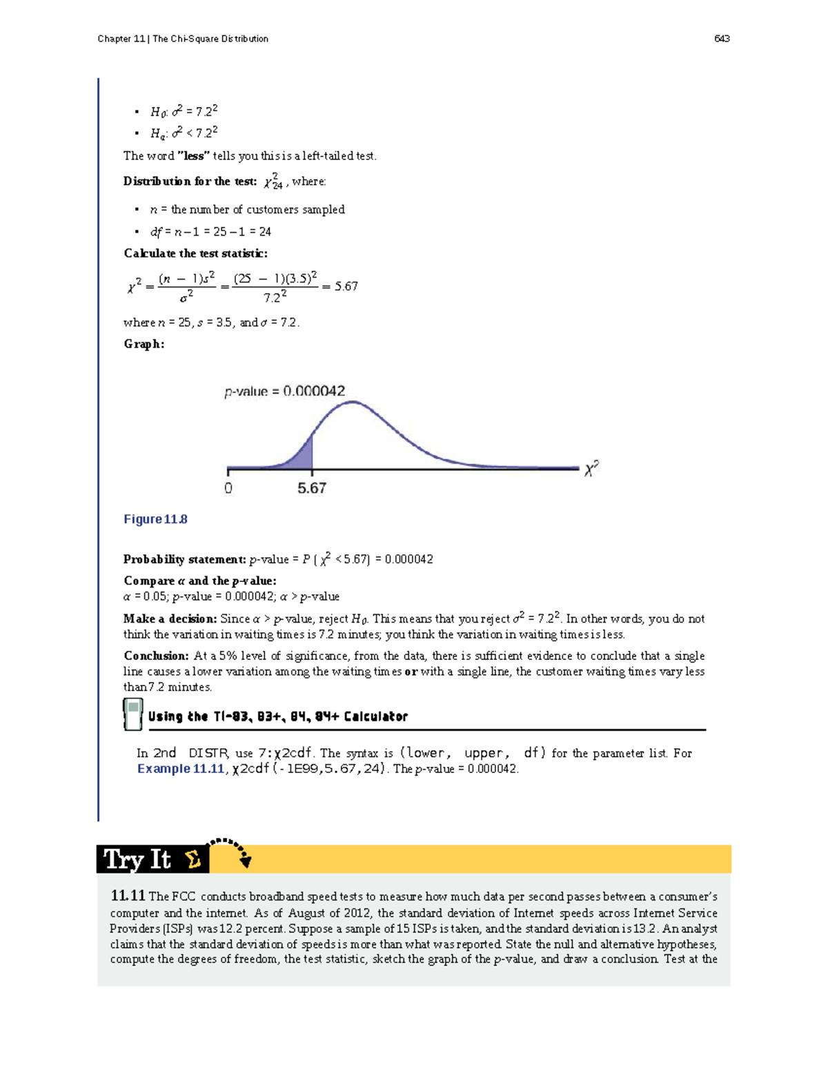 Chapter 11: Distribution Analysis and Hypothesis Testing (STAT 326 ...