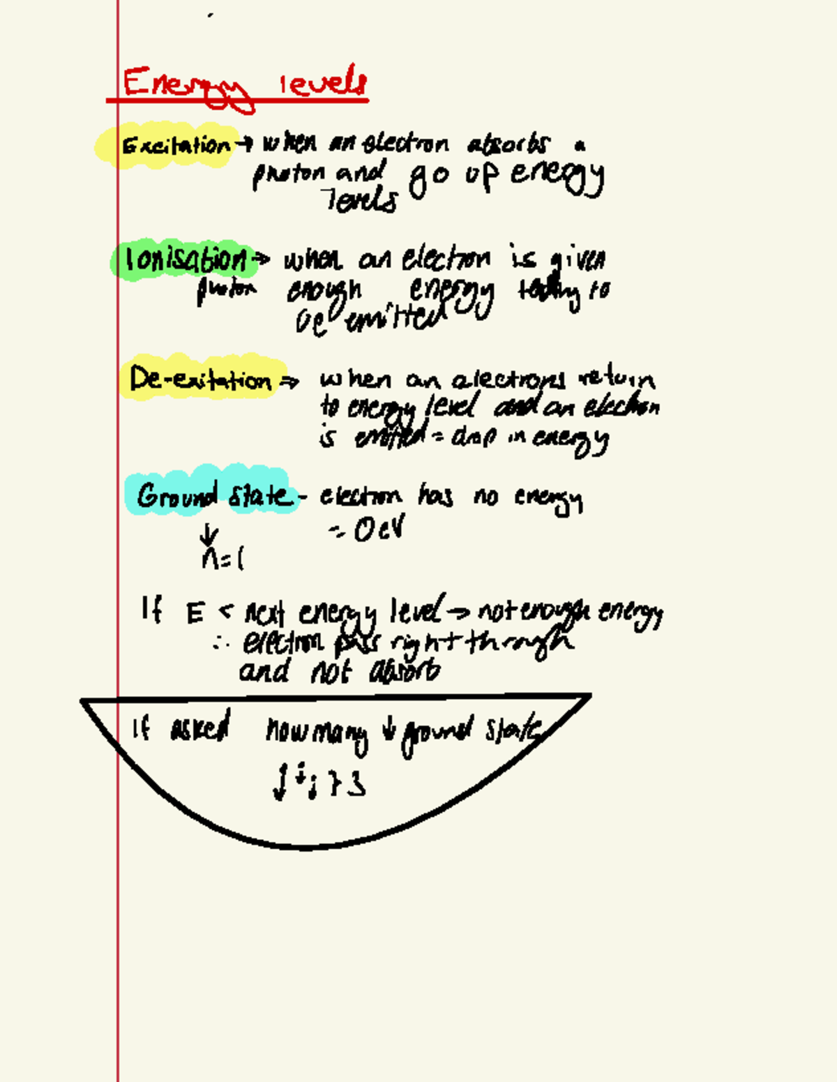 Energy Levels and Photon Absorption: Understanding Excitation and ...