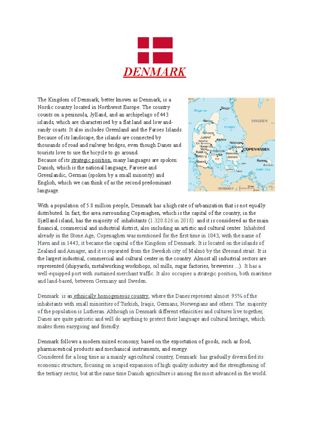 DENMARK: An Overview of Culture, Economy, and Communication Strategies ...
