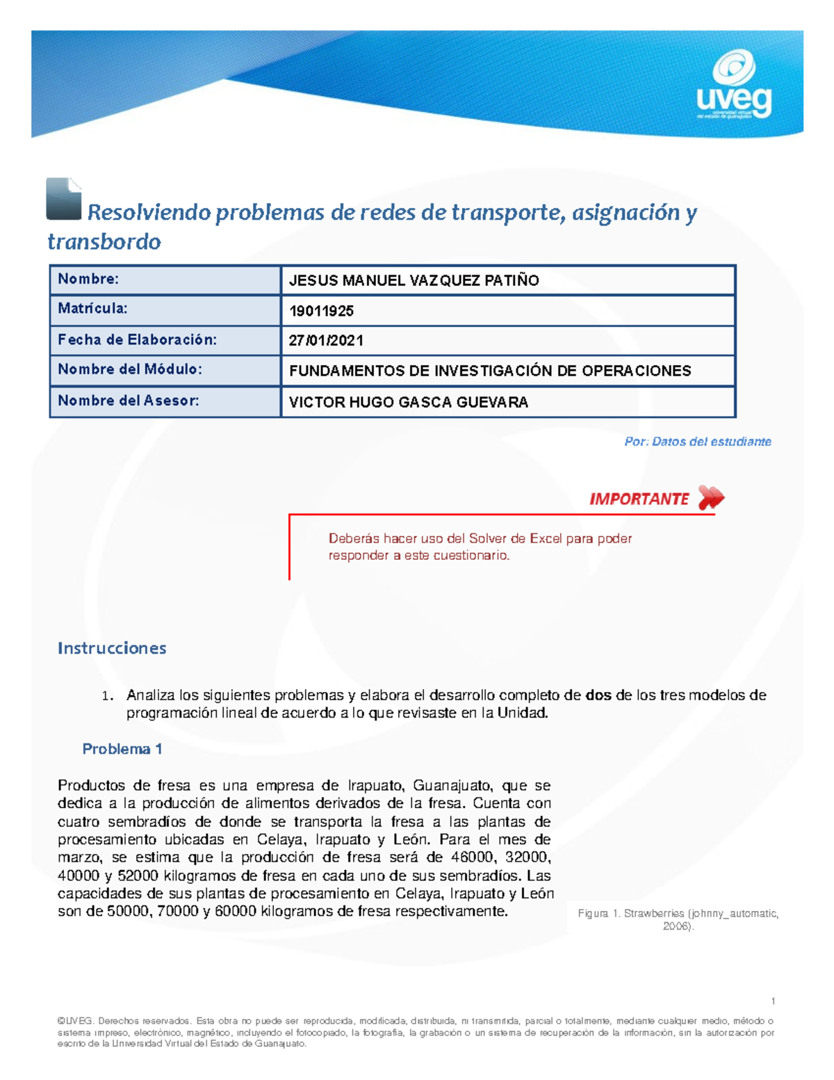 EA5 Resolución de Problemas de Redes: Transporte y Asignación - Studocu