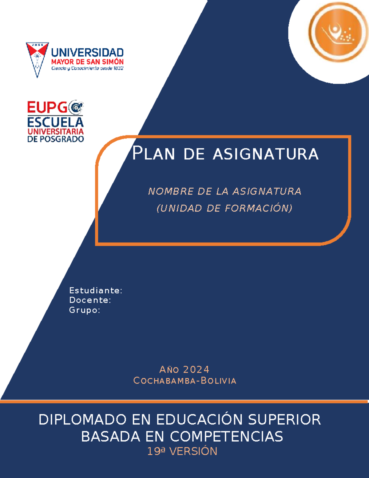 Plan de Asignatura: Diplomado en Educación Superior Basada en ...