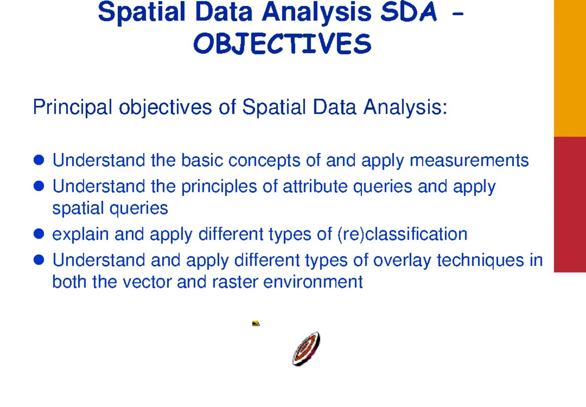 SPATIAL DATA ANALYSIS: NEIGHBOURHOOD & PROXIMITY FUNCTIONS - Studocu