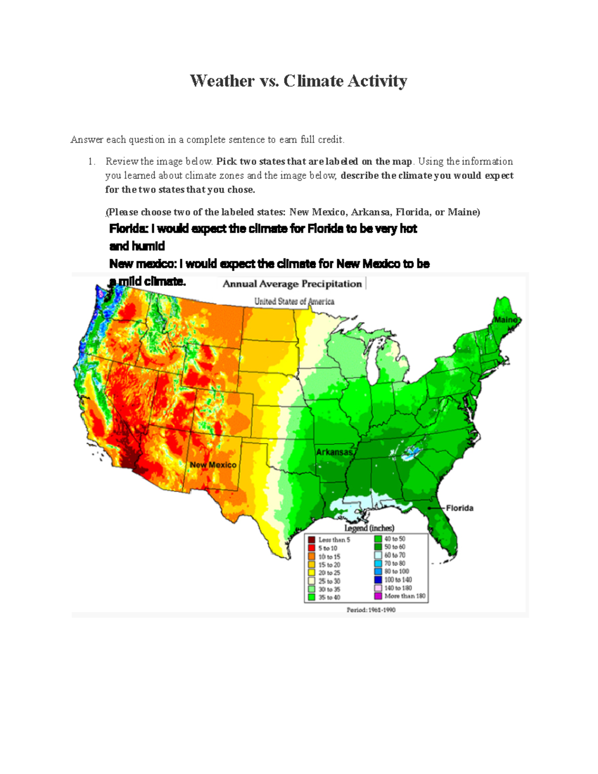 Kami Export - 02.03 Weather vs. Climate Assignment Activity - Studocu