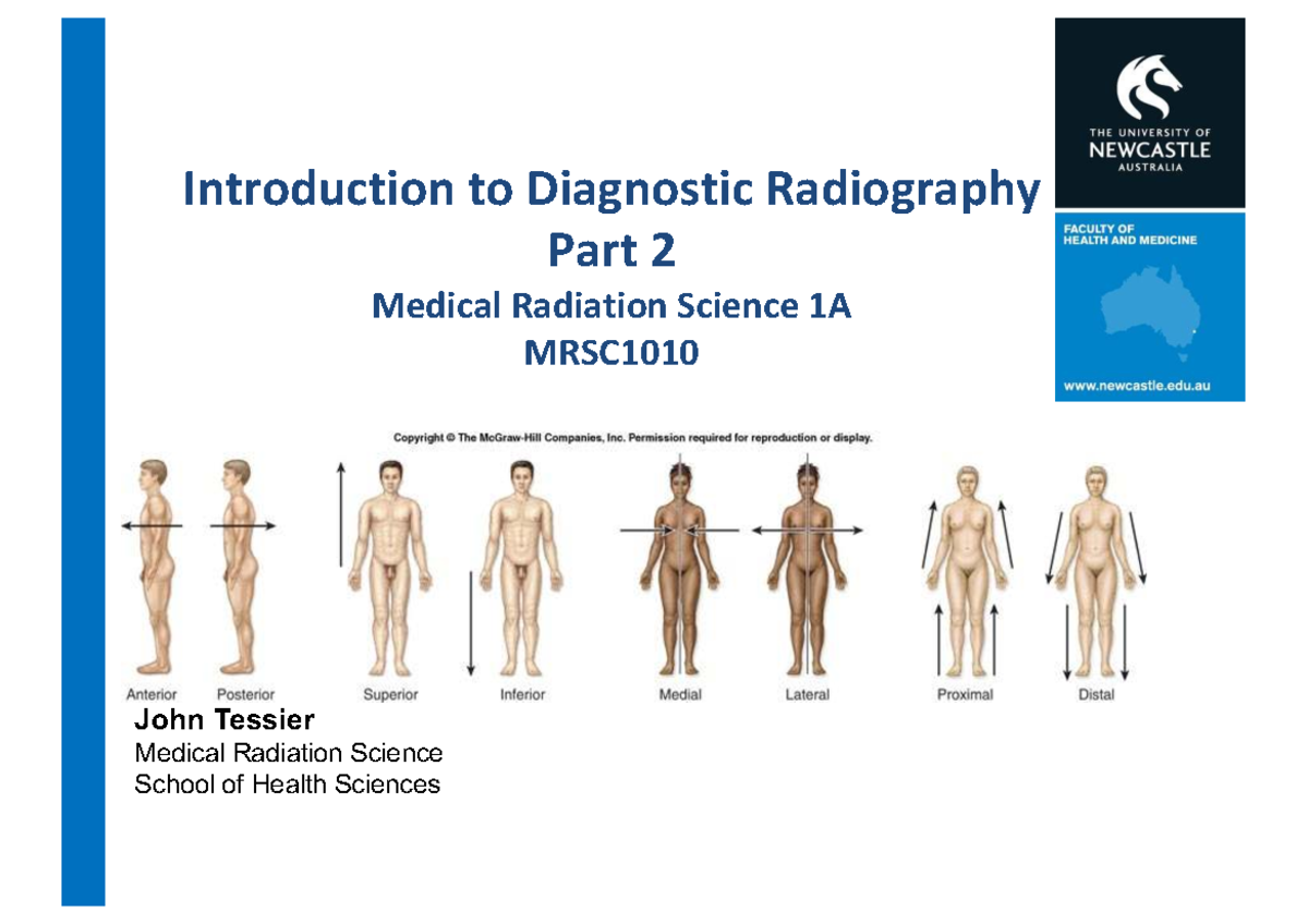 Diagnostic Radiography Overview: MRSC1010 - Part 2 Essentials Guide ...