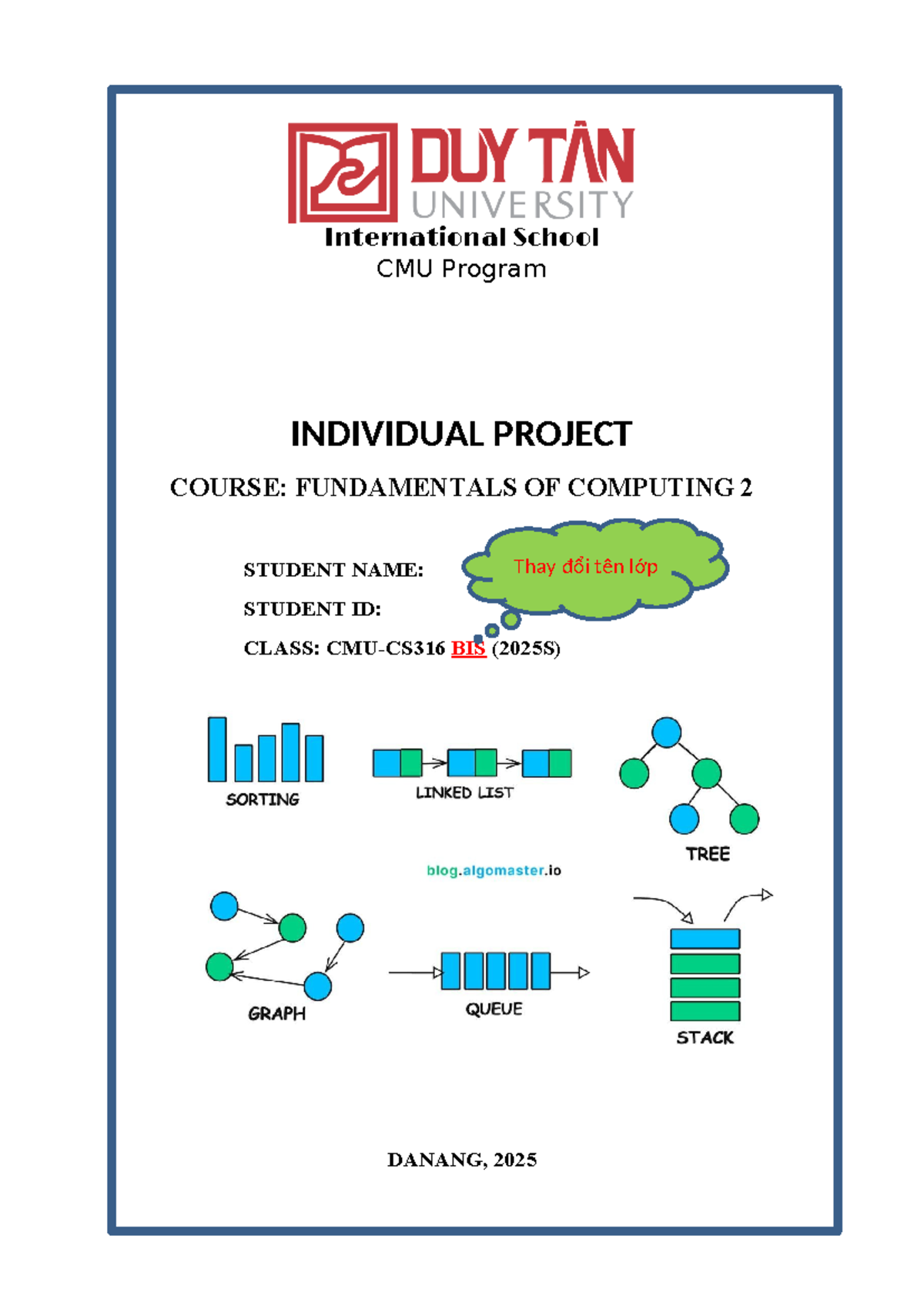CMU-CS316 BIS (2025S) Individual Project: Linked List Solutions - Studocu