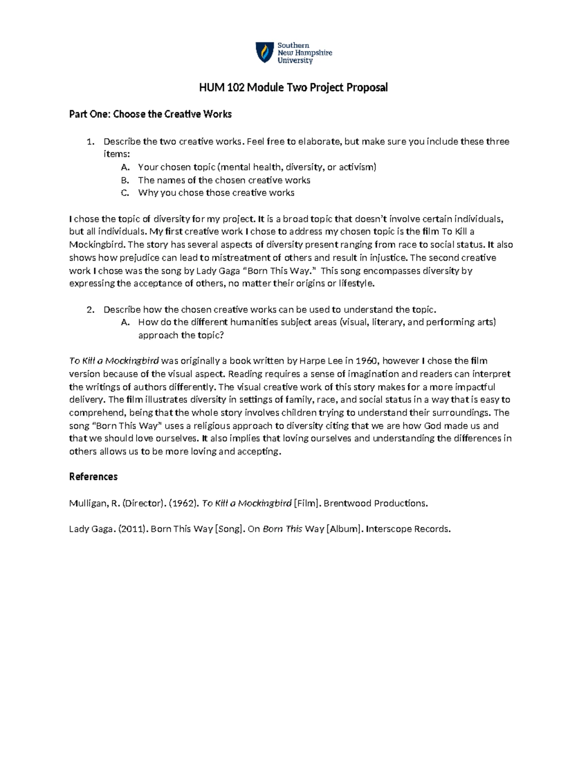 MKT 205 Module Two Milestone Assignment - Module Two Milestone ...