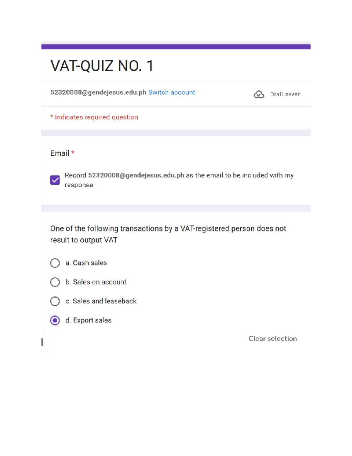 VAT Taxation: Key Concepts and Case Studies (Course Code: VAT101) - Studocu