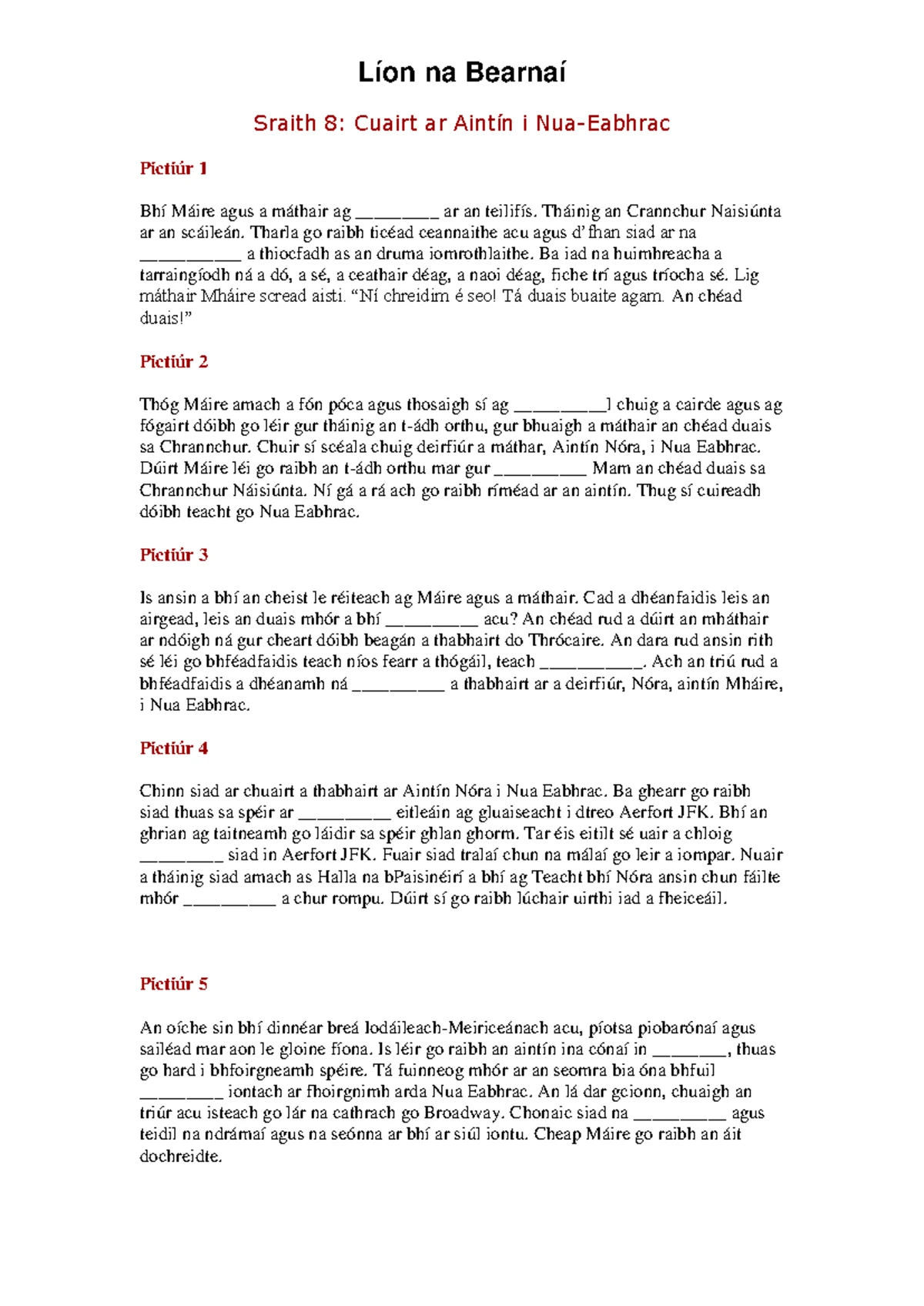 Microsoft Word Irish Oral Notes And Tips Poetry Irish Oral Guide