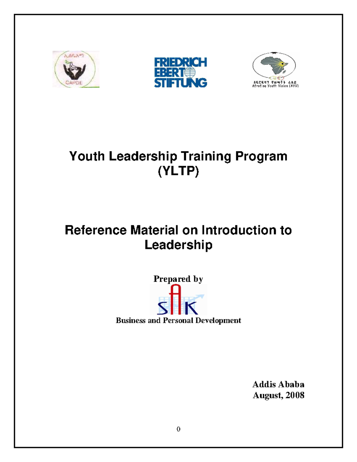 Youth Leadership Training Program (YLTP): Mastering Leadership Skills ...