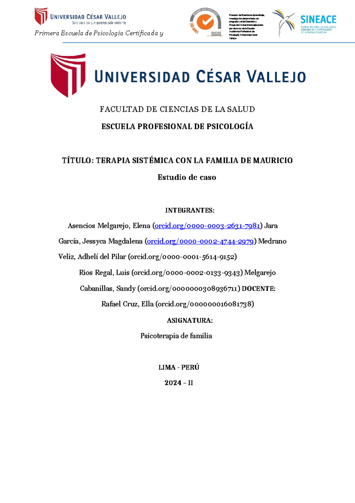 Segunda+ Sesion+.+PSIC+ Familia+-+ Grupo+1 - Primera Escuela de ...