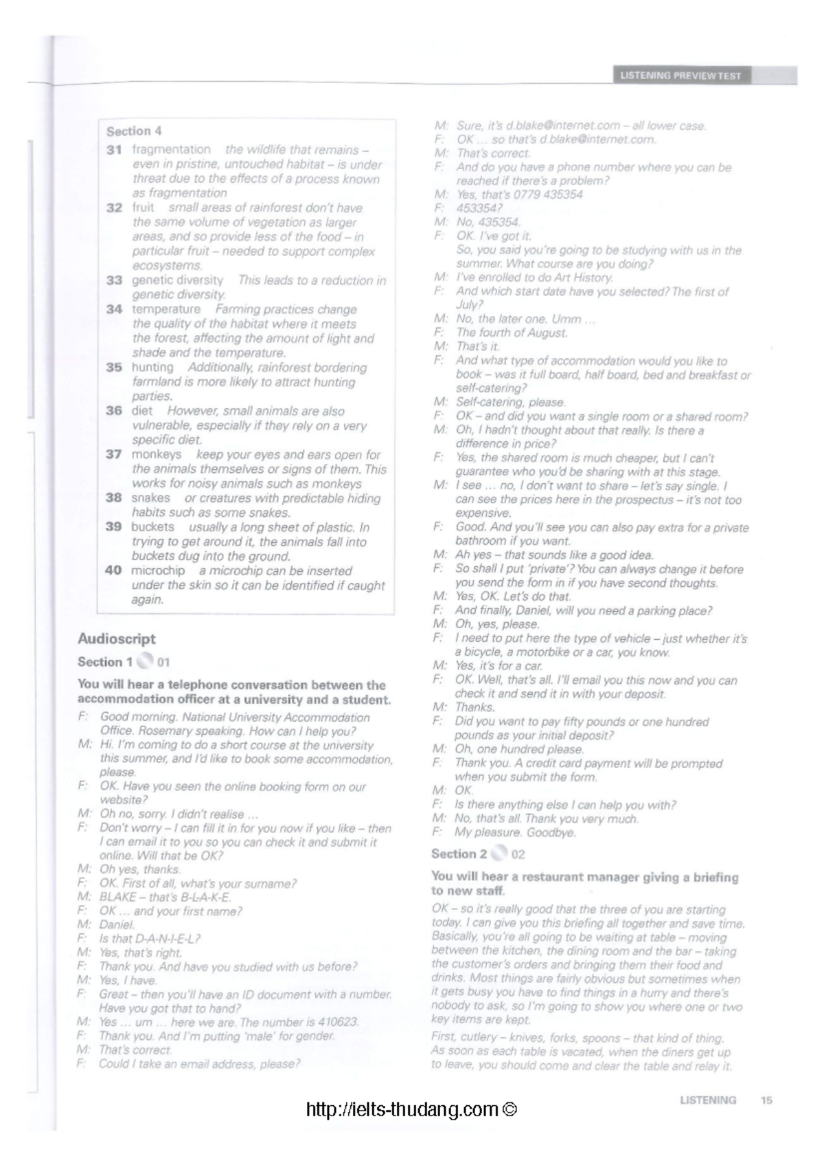 Listening Transcript - advanced ielts reading - ielts-thudang © ielts ...