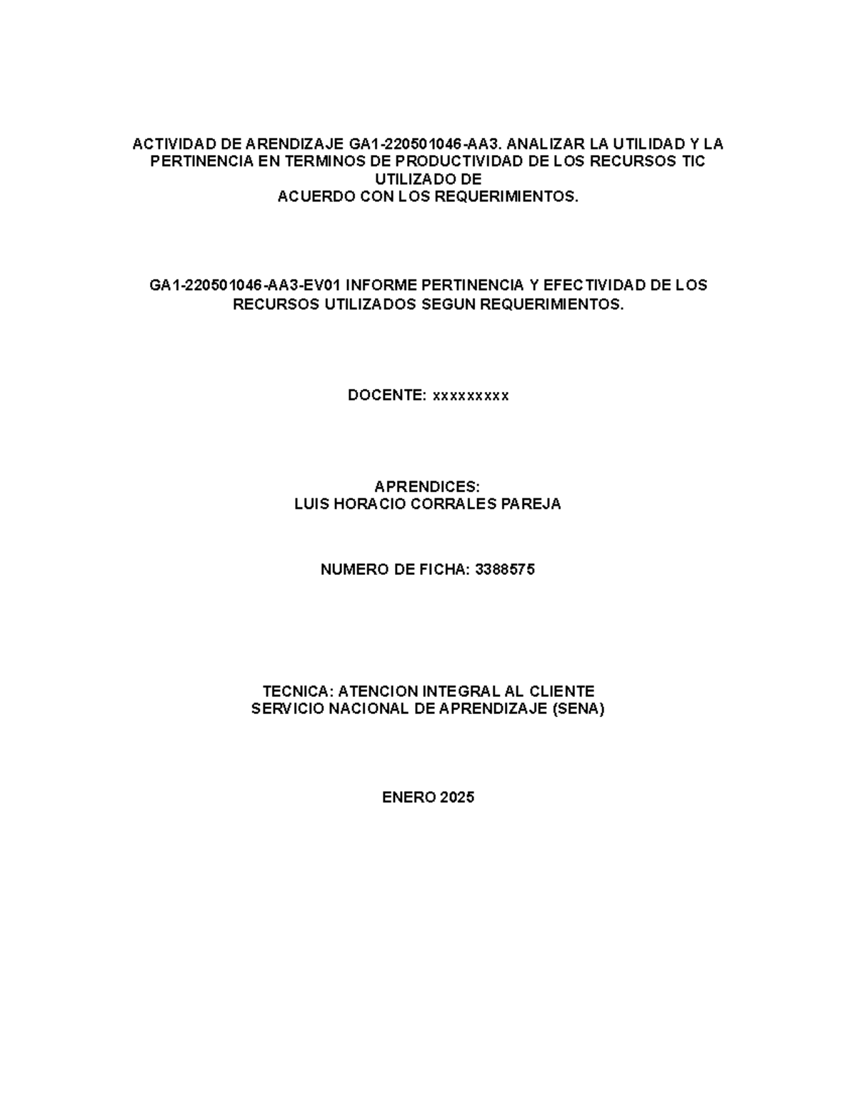 GA1-220501046-AA3-EV01 - Informe sobre la Efectividad de Recursos TIC - Document Preview