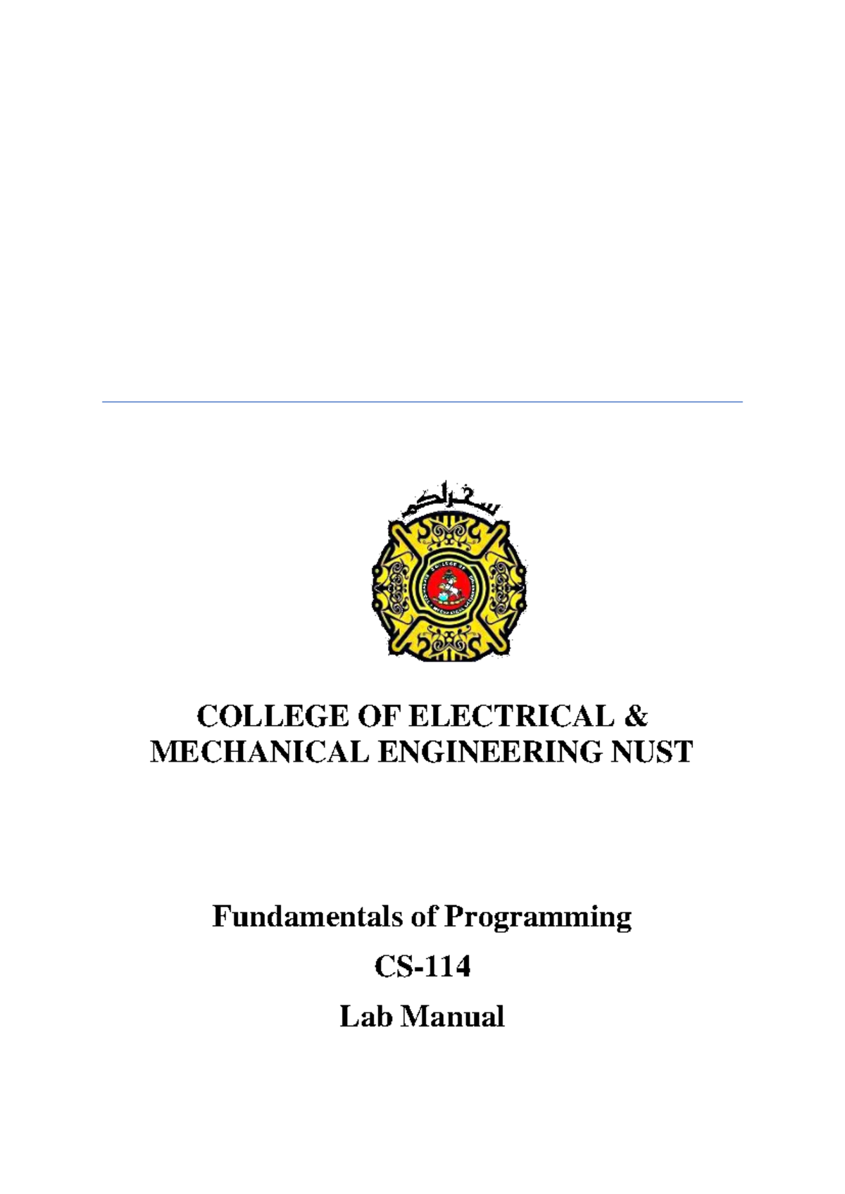 Manual c++ - Practice material of C programming - Fundamentals of ...